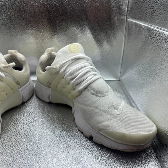 Size 13 Nike Air‎ Presto Triple Mens White Running Sneaker Shoes CT3550-100 - Picture 5 of 10